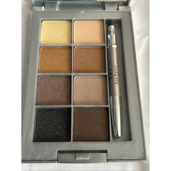 Mario Md De Liuigi I colori Del Sole eyeshadow Palette 8 colors 1 eye pencil - Picture 4 of 11